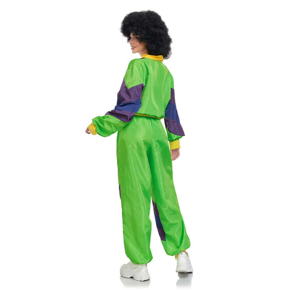 Kinder Mädchen Retro Hip-Hop Disco Cosplay Kostüm Sportbekleidung Jacke Hose Outfits