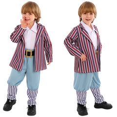 Kinder Oompa cosplay kostüm Outfits Halloween Karneval Anzug