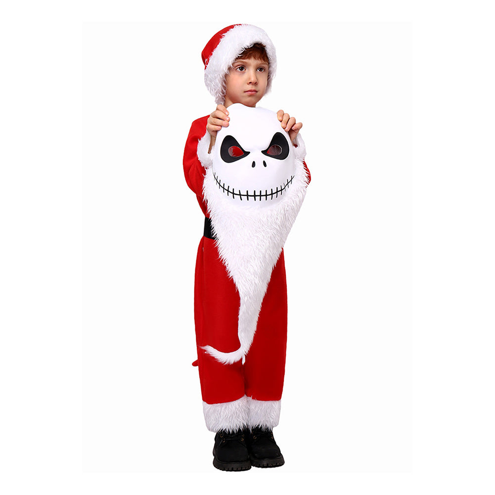 Kinder The Nightmare Before Christmas Jack Skellington Cosplay Kostüm Weihnachten Outfits Halloween Karneval Anzug