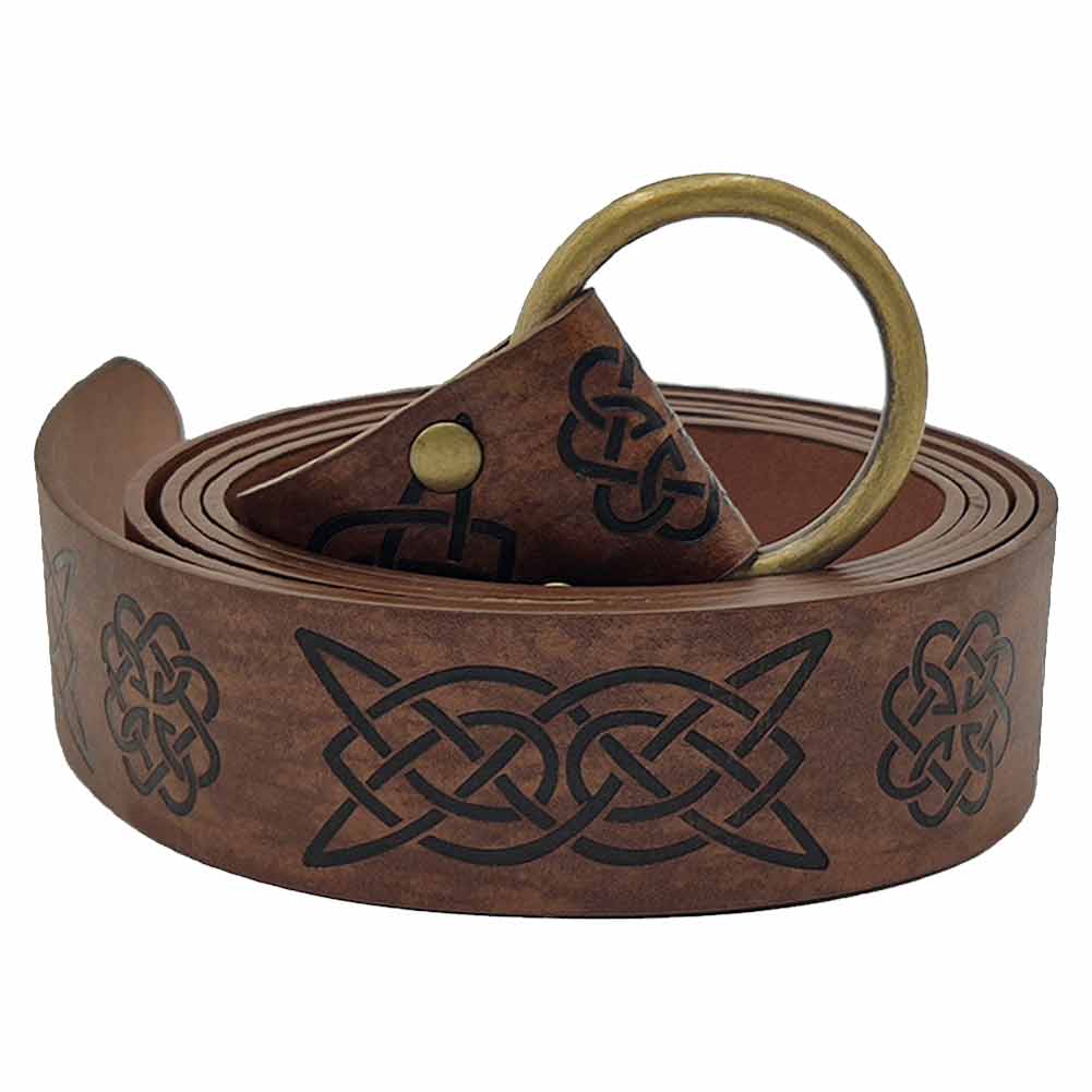 mittelalterliche Gürtel Wikinger Stil Keltischer Cosplay Gürtel Gürtelband Halloween Karneval Kostüm Zubehör