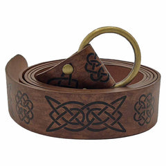 mittelalterliche Gürtel Wikinger Stil Keltischer Cosplay Gürtel Gürtelband Halloween Karneval Kostüm Zubehör