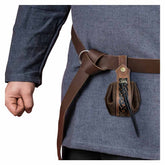 mittelalterliche Tasche für Gürtel Wikinger Stil Münzsack Halloween Karneval Kostüm Zubehör