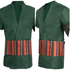 one piece Top Cosplay Kostüm Outfits Halloween Karneval Anzug zoro Anime