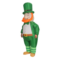 St. Patrick Cosplay Aufblasbares Kostüm Aufblasen Fancy Party Halloween Karneval Party Anzug