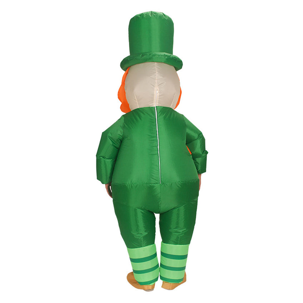 St. Patrick Cosplay Aufblasbares Kostüm Aufblasen Fancy Party Halloween Karneval Party Anzug
