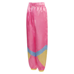 uinsex 80er Jahre Kostüm Cosplay Kostüm Outfits Halloween Karneval Party Anzug 2 Stück Windbreaker Outfits 80er Jahre Trainingsanzug