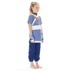 Kinder Avatar: Der letzte Luftbändiger Katara-Cosplay-Kostüme für Kinder Halloween Karnevalskostüme