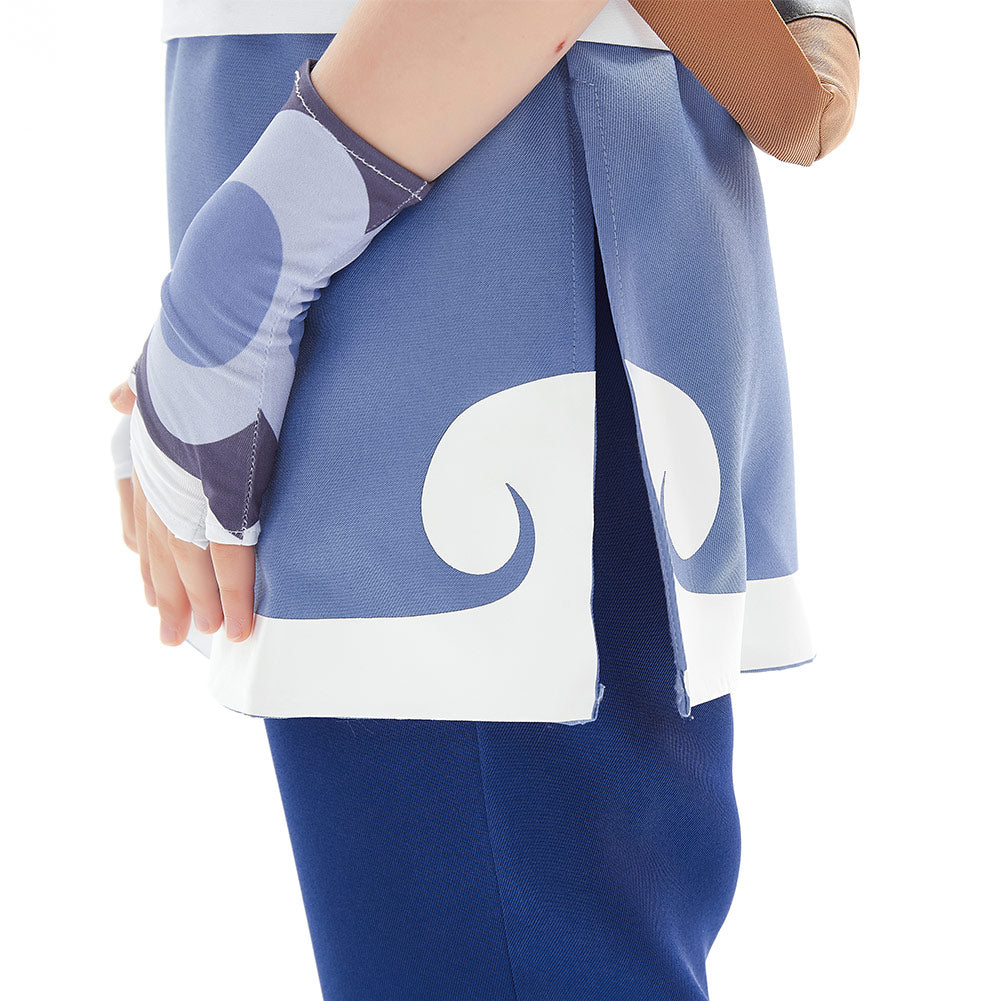 Kinder Avatar: Der letzte Luftbändiger Katara-Cosplay-Kostüme für Kinder Halloween Karnevalskostüme