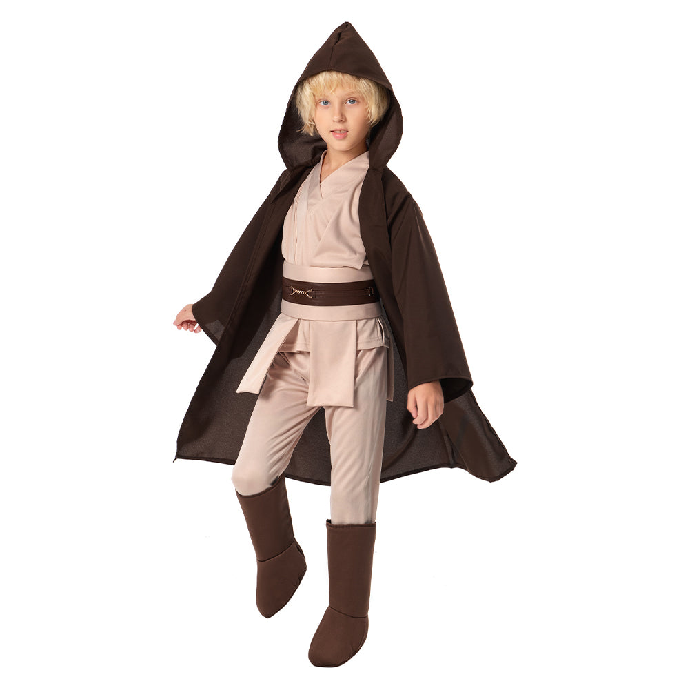 Jungen Jedi Knight Cosplay Kostüm für Kinder Karneval Mottoparty