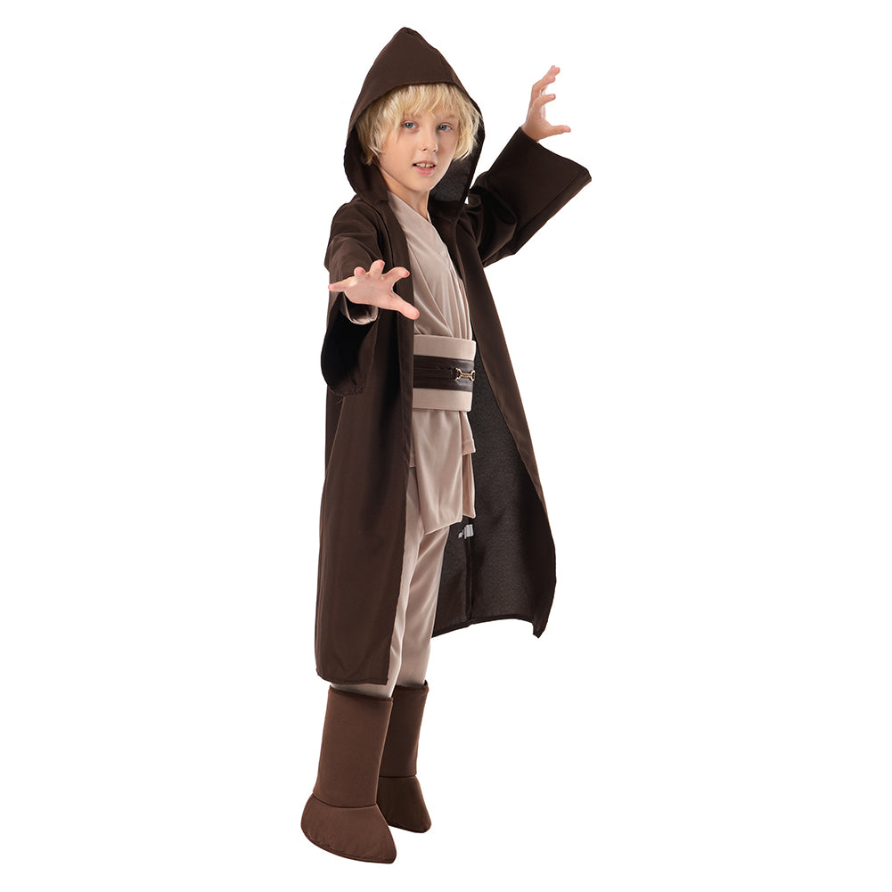 Jungen Jedi Knight Cosplay Kostüm für Kinder Karneval Mottoparty