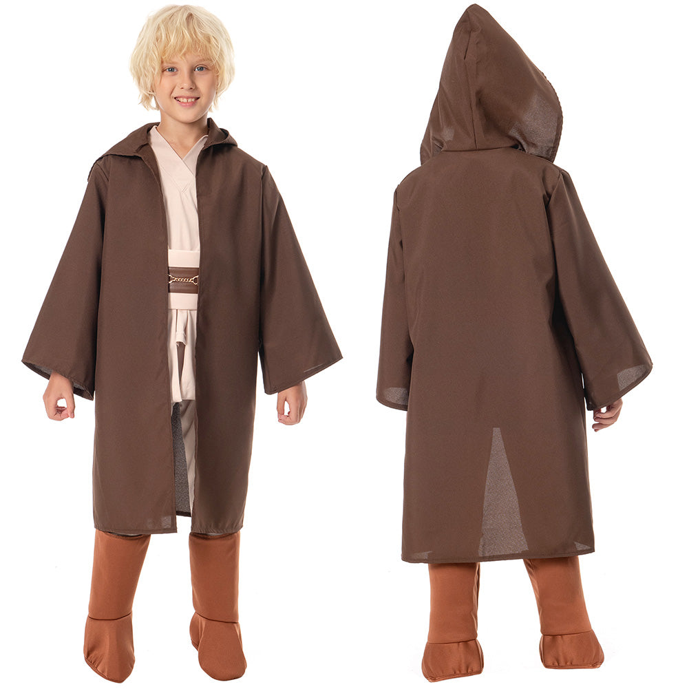 Jungen Jedi Knight Cosplay Kostüm für Kinder Karneval Mottoparty