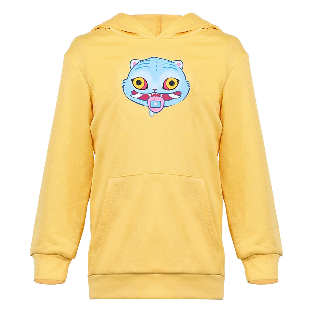 Damen Cosplay Kostüm Halloween Karneval Hoodie Zoey
