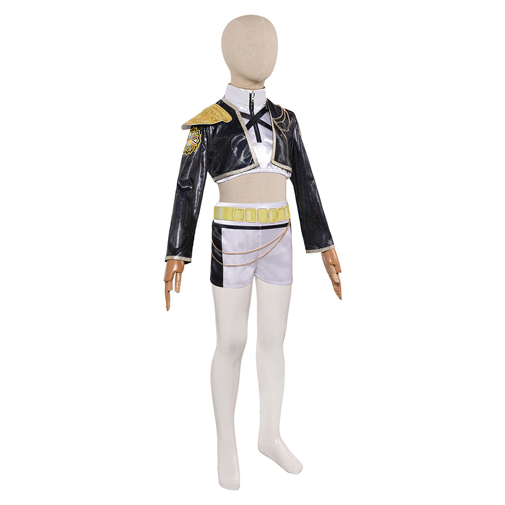 Kinder Mädchen Rumi  Kostüm Halloween Karneval Party Cosplay Anzug