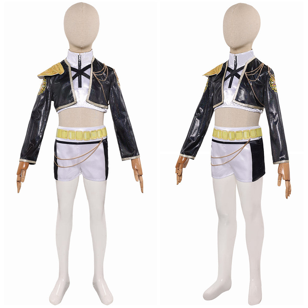 Kinder Mädchen Rumi  Kostüm Halloween Karneval Party Cosplay Anzug