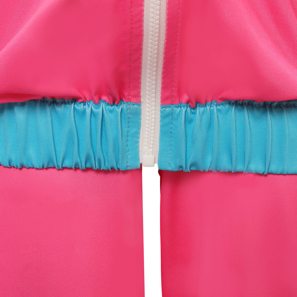 Kinder Retro Tanzsportbekleidung Kostüm 80er Jahre Höhe der Mode Muschelanzug Cosplay Kostüm