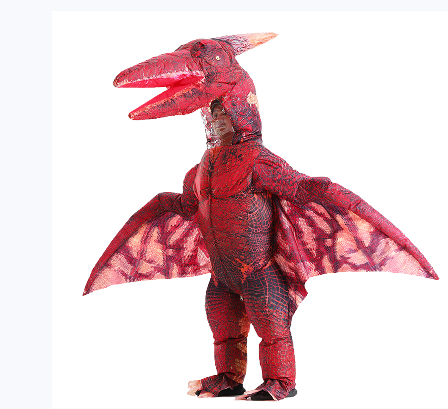 Aufblasbare Fettkostüm T-rex Dinosaurier Jurassic Welt Cosplay Kostüm