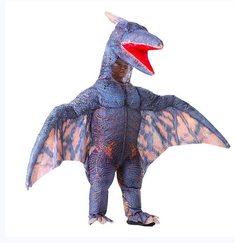 Aufblasbare Fettkostüm T-rex Dinosaurier Jurassic Welt Cosplay Kostüm