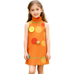 Toy S Kinder Mädchen  Kleid Cosplay-Kostüm für Halloween, Karneval und Partys TS