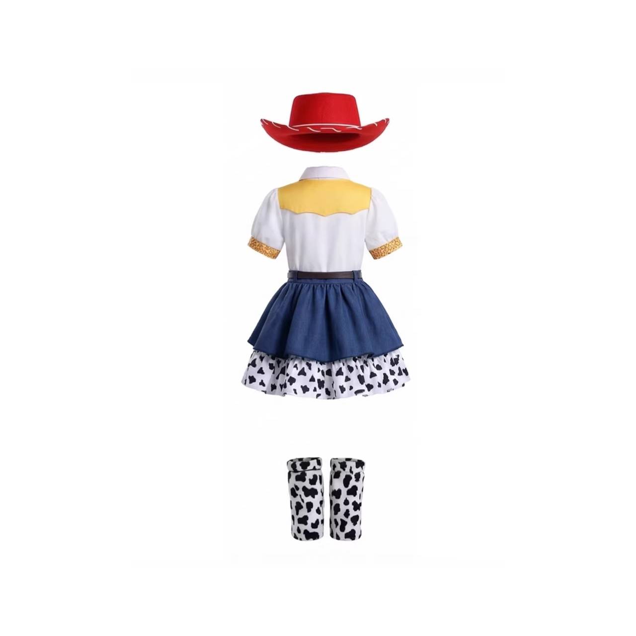 Toy S Kinder Jessie Mädchen Kleid Cosplay-Kostüm für Halloween, Karneval und Partys