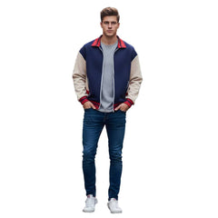 Herren Stranger Things Staffel 5 Will Byers Jacke Cosplay Kostüm Halloween Karneval Party Anzug