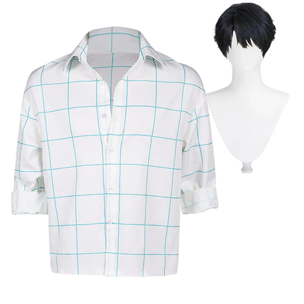 Herren Cosplay Kostüm Halloween Karneval Party Anzug Cosplay Jinu Shirt