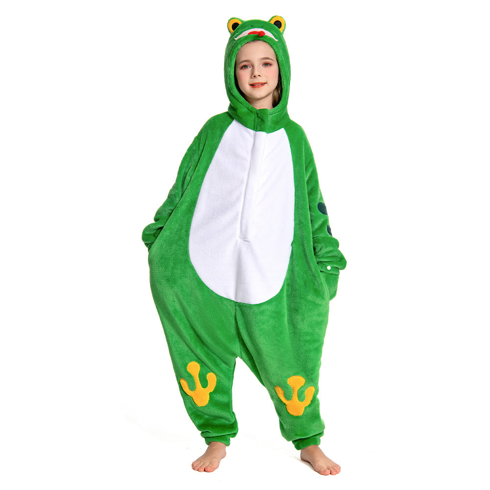 Kinder Rentier Tierkostüm Frosch Rentier Pinguin Rosa Dinosaurier Schlafanzug einteiliger Pyjama