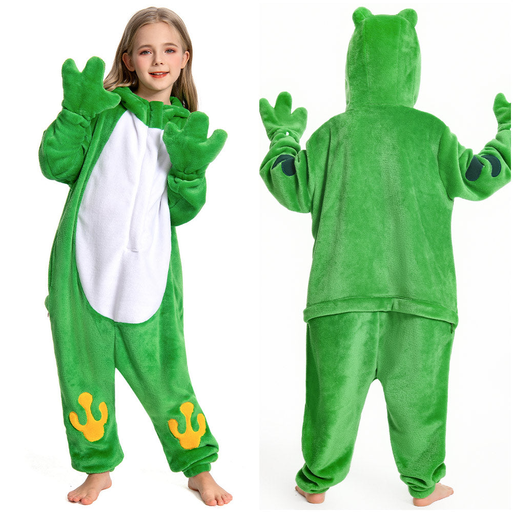 Kinder Rentier Tierkostüm Frosch Rentier Pinguin Rosa Dinosaurier Schlafanzug einteiliger Pyjama