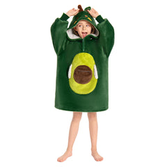 Kinder Pinguin, Dinosaurier, Avocado Tragbare Decke mit Kapuze Tierkostüm Sommer Robe