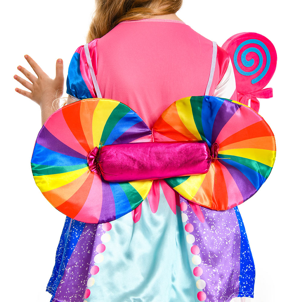 Kinder Mädchen Zuckerwerk Cosplay Kostüm Outfits Fantasia Halloween Karneval Party