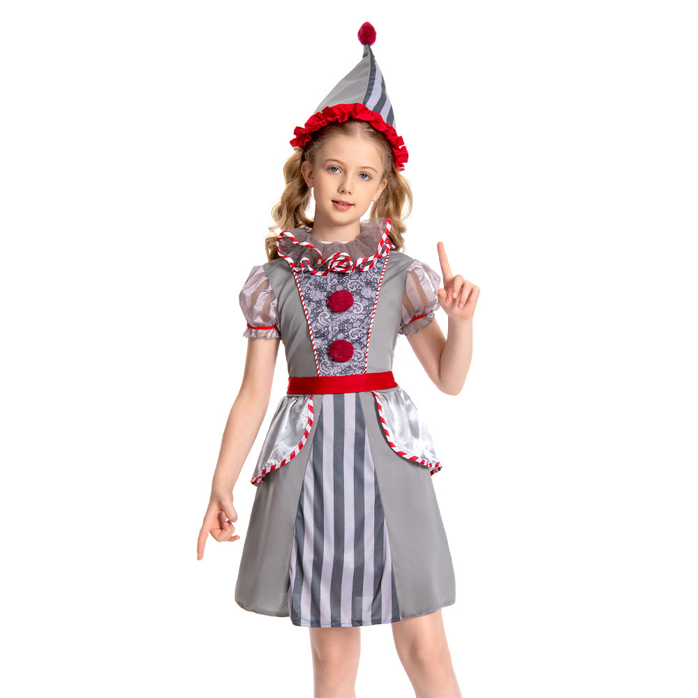 Kinder Mädchen Bühne Performance Kleidung Cosplay Kostüm Outfits Halloween Karneval Anzug