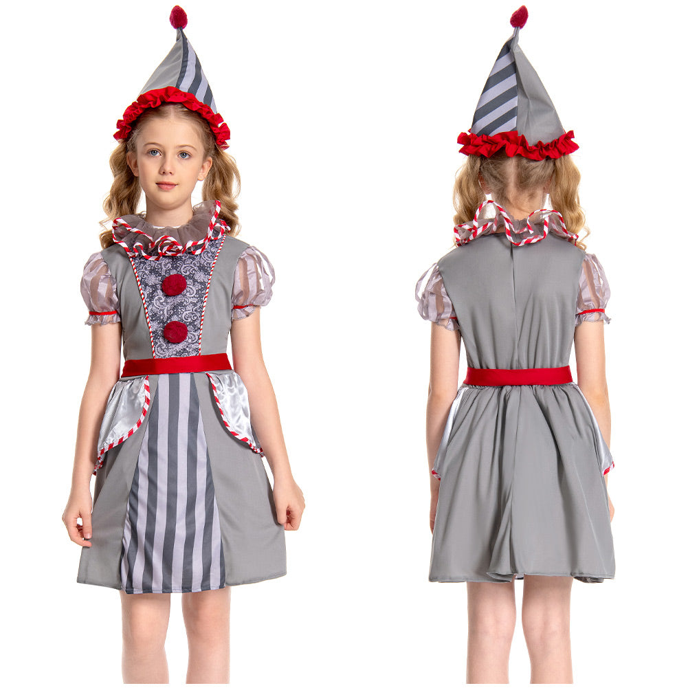 Kinder Mädchen Bühne Performance Kleidung Cosplay Kostüm Outfits Halloween Karneval Anzug