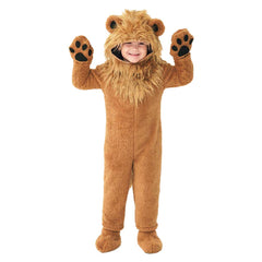 Kinder Halloween Löwe Rollenspiel Onesie Bühne Cos Tier Kostüm Performance Kostüm