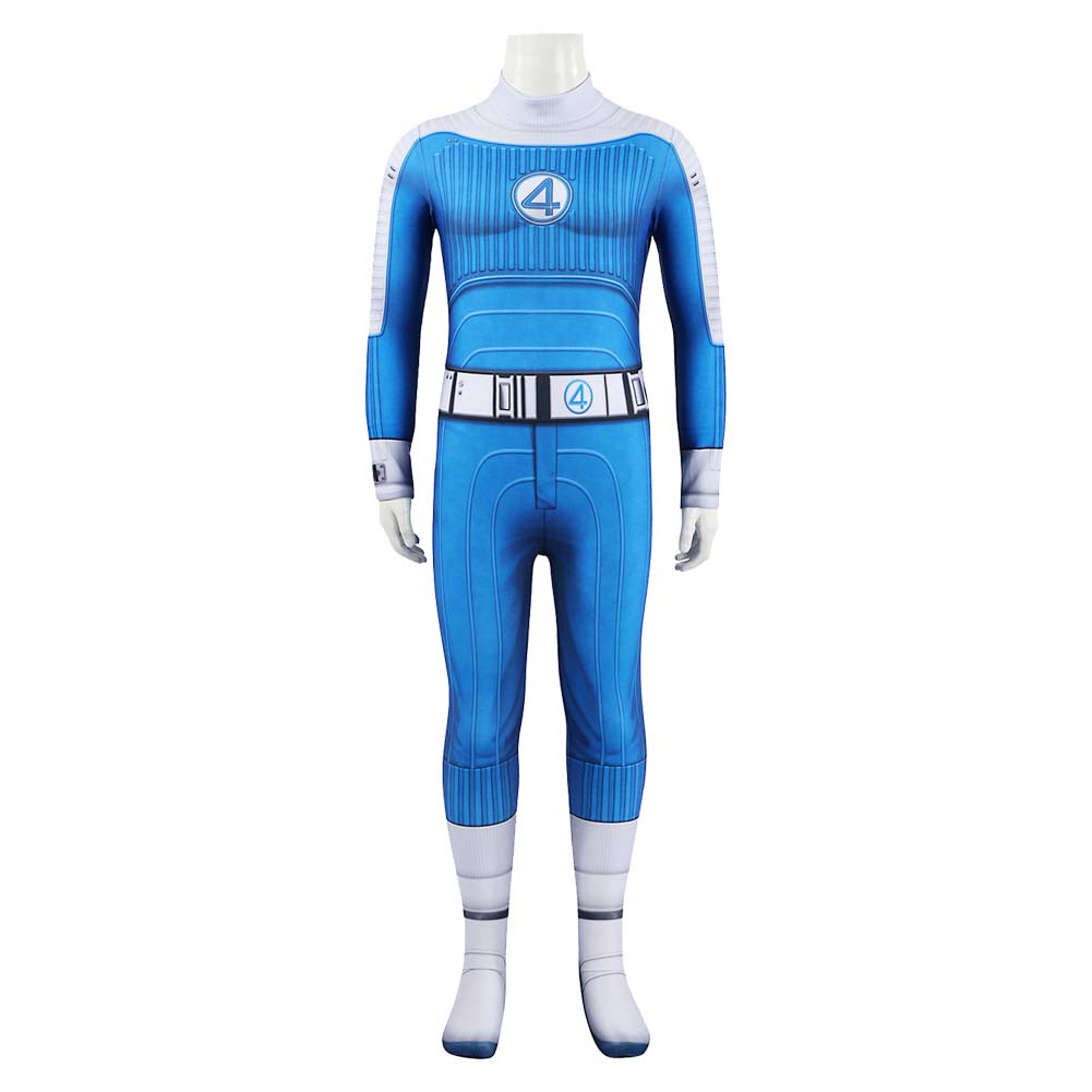Kinder Fantastic Four Susan Storm Richards Invisible Woman Cosplay Kostüm Outfits Halloween Karneval Anzug