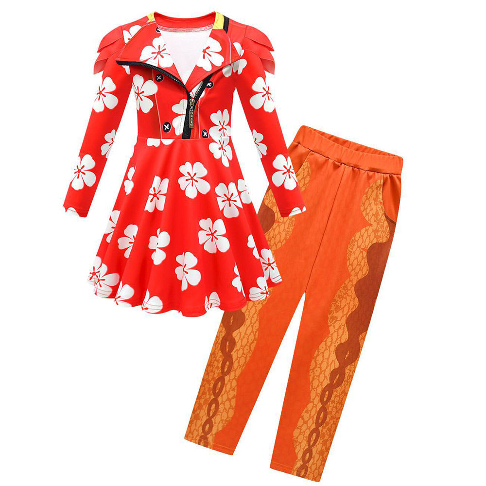 Kinder Mädchen der BAD GUYS Mr. Wolf Cosplay Kostüm Halloween Karneval Party Anzug