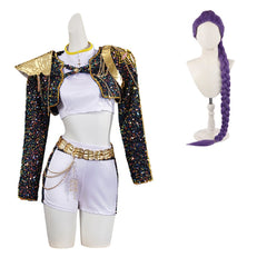Kinder Rumi Mädchen Cosplay Kostüm Halloween Karneval Party Anzug