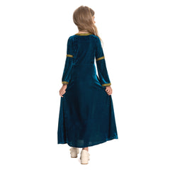 Kinder Mädchen Hofkleid Cosplay Kostüm Outfits Halloween Karneval Anzug