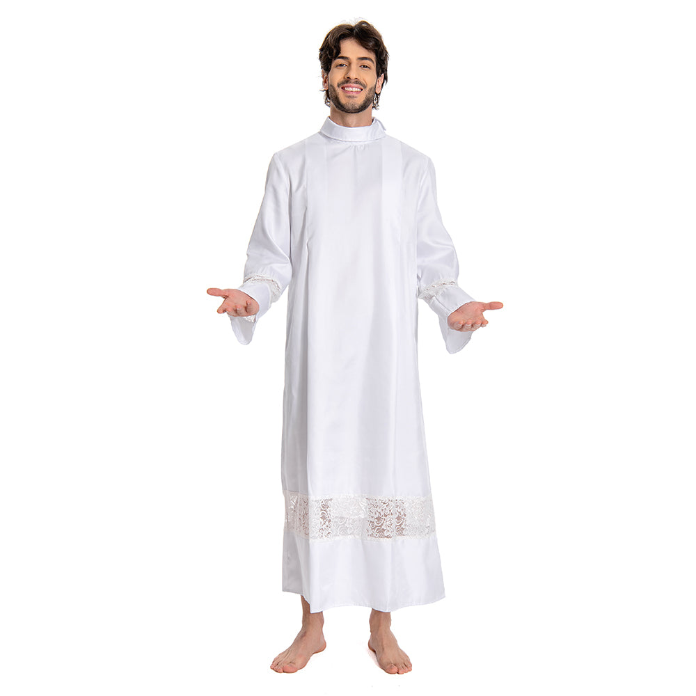 Herren pastor uniform Cosplay Kostüm Outfits Halloween Karneval Anzug