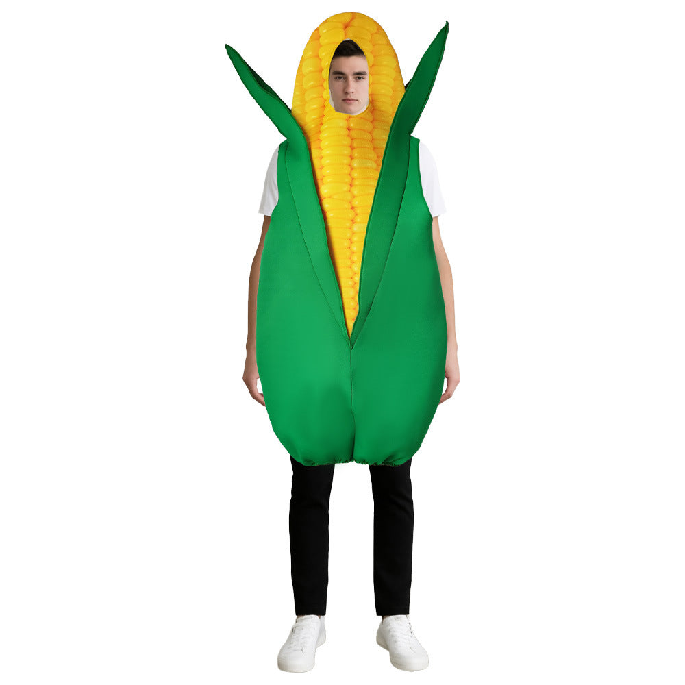 Erwachsene unisex Lustige Kostüme Mais Äpfel Orangen Cosplay Funny Kostüm Outfits Halloween Karneval Anzug