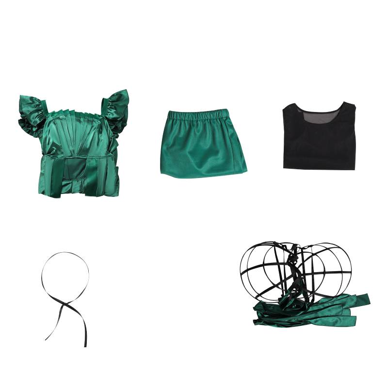 Kinder Mädchen Kleid Kostüm Addams Agnes Enid Mittwoch Cosplay Outfit Halloween Karneval Party