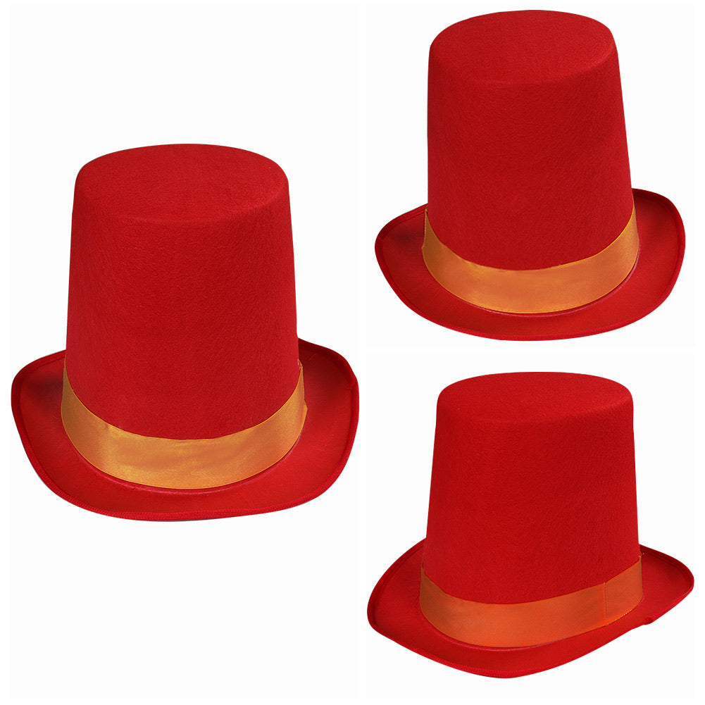 Willy Wonka Charlie und die Schokoladenfabrik Wonka Hut Cosplay Zylinder Halloween Karneval Requisite