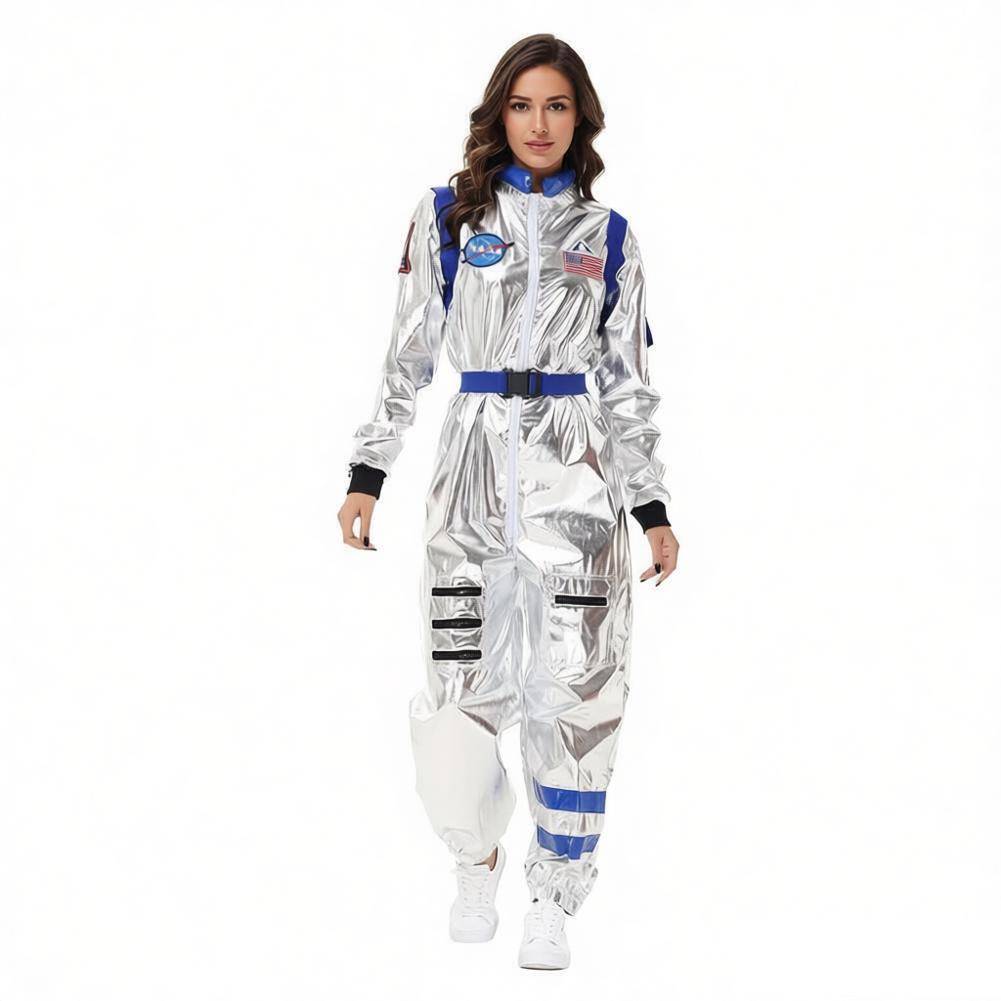 Herren Cosplay Kostüm Outfits Halloween Karneval Anzug Astronaut