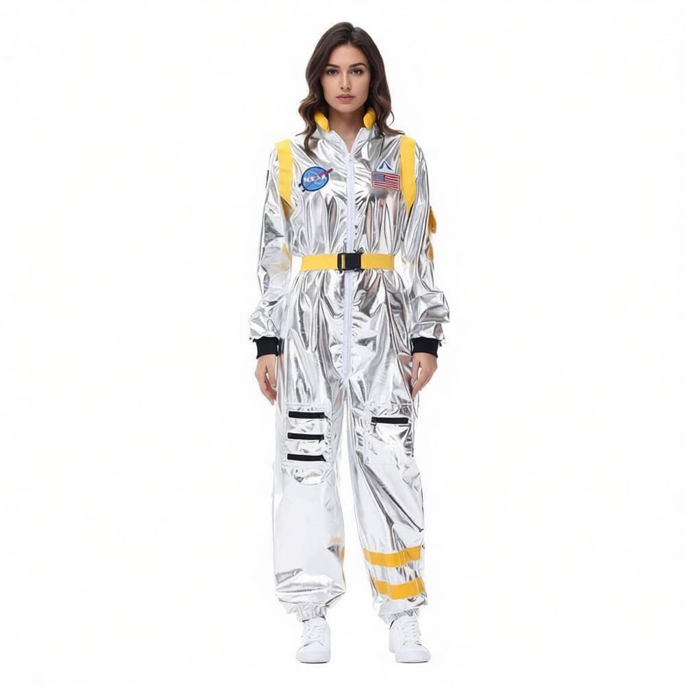 Herren Cosplay Kostüm Outfits Halloween Karneval Anzug Astronaut