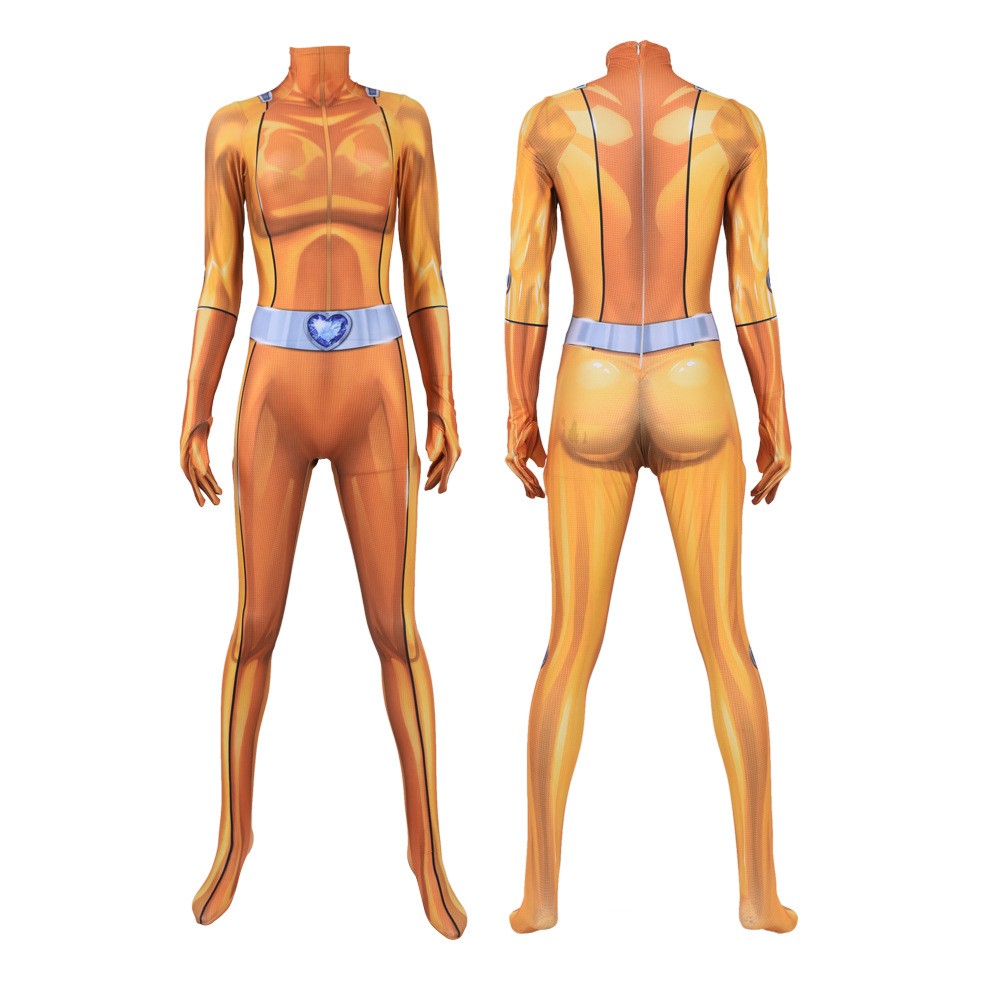 Kinder Mädchen Totally Spies Jumpsuit Halloween Cosplay Kostüm Outfits