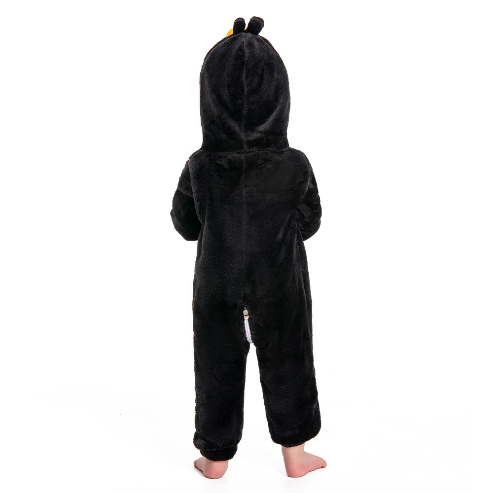 Baby Pinguin Overall Pinguin Tierkostüm Schlafanzug einteiliger Pyjama