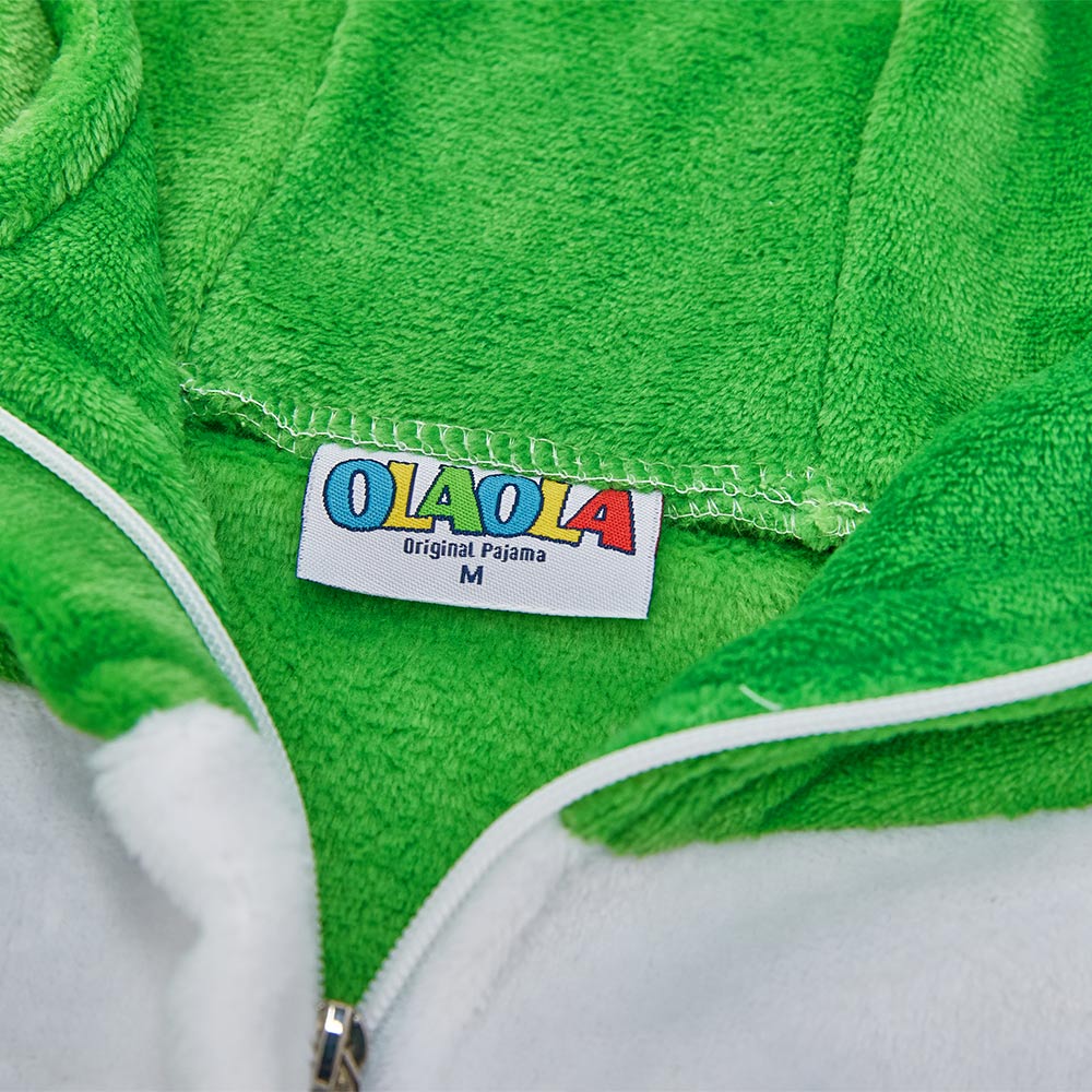 Erwachsene Unisex Frosch Tier kostüm grün Schlafanzug einteiliger Pyjama