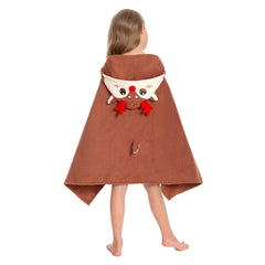 Kinder Rentier Strandtücher mit Kapuze Reh Bambi Tierkostüm Sommer Robe