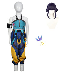 Kinder Mädchen Zoey Waffe cosplay Kostüm Darts Halloween Karneval Party Anzug