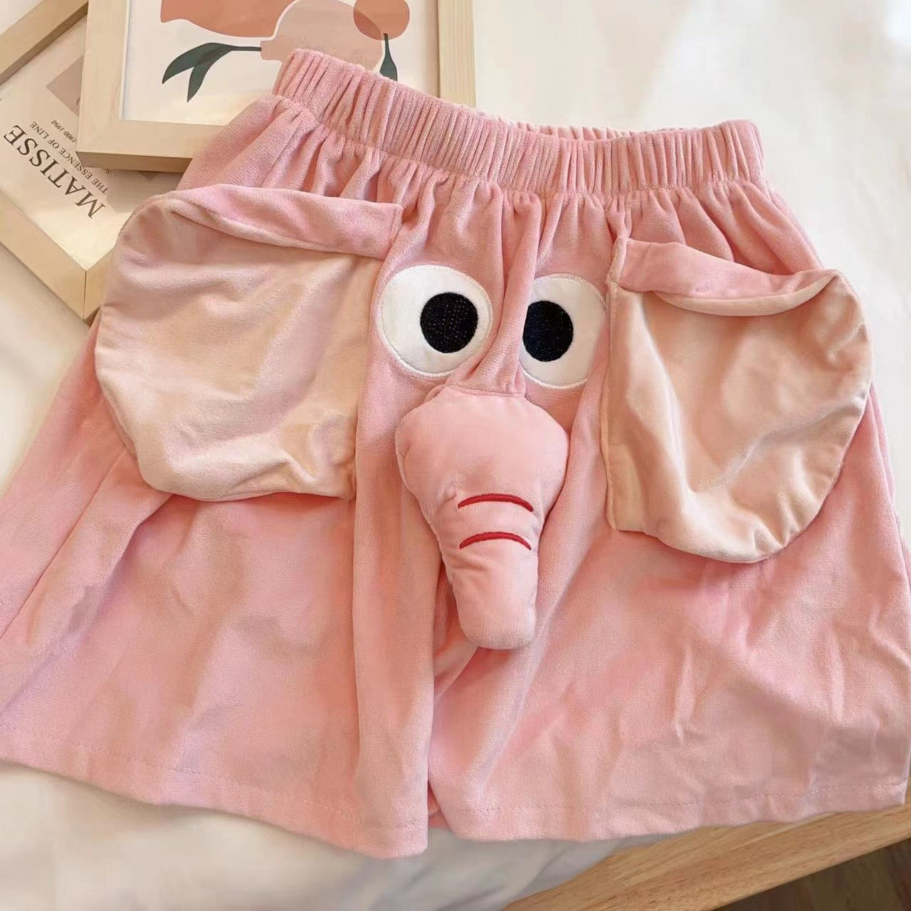 unisex Erwachsene Lustige Partner-Shorts mit 3D Elefant Drücker – Spaß für jede Party Geschenk