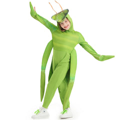 Kinder Halloween Tier zeigen mantis cosplay Kostüm Halloween Karneval Party Anzug