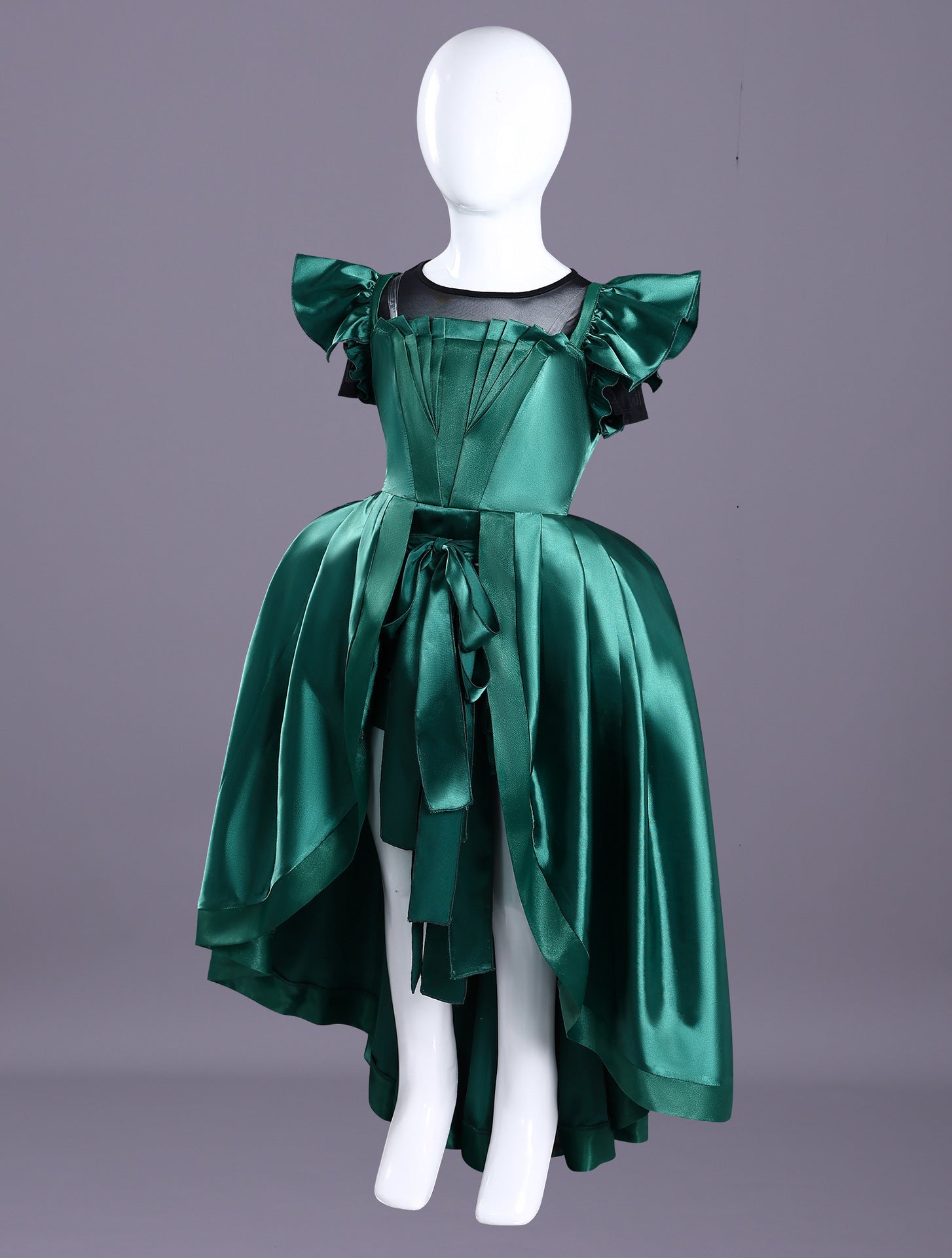 Kinder Mädchen Kleid Kostüm Addams Agnes Enid Mittwoch Cosplay Outfit Halloween Karneval Party